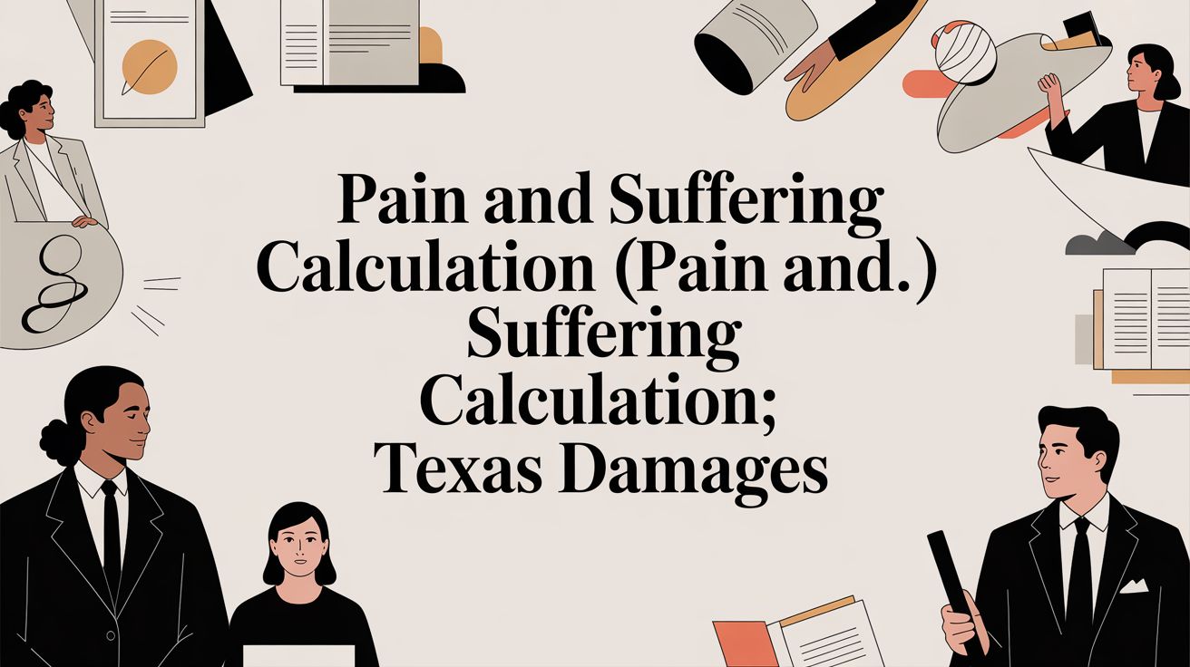 Pain and Suffering Calculation (pain and suffering calculation): Texas Damages