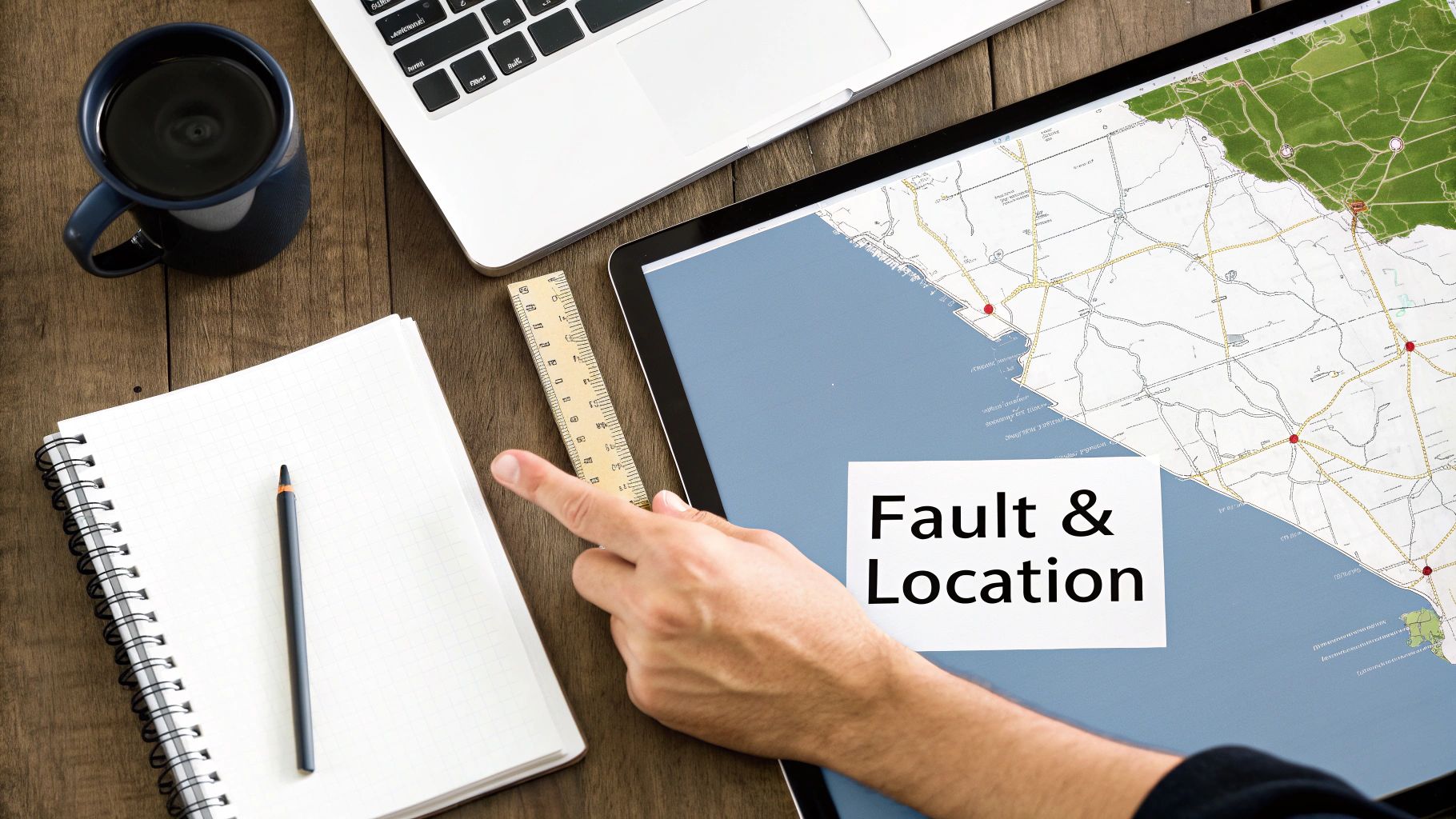 A map with a pin on Dallas, Texas, alongside a Gavel, symbolizing legal and geographical factors in settlements.