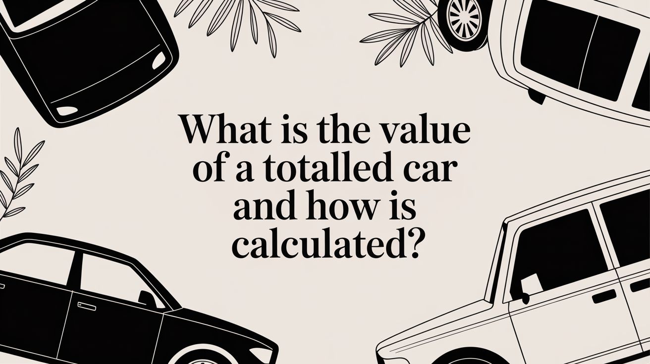 What Is the Value of a Totalled Car and How Is It Calculated?