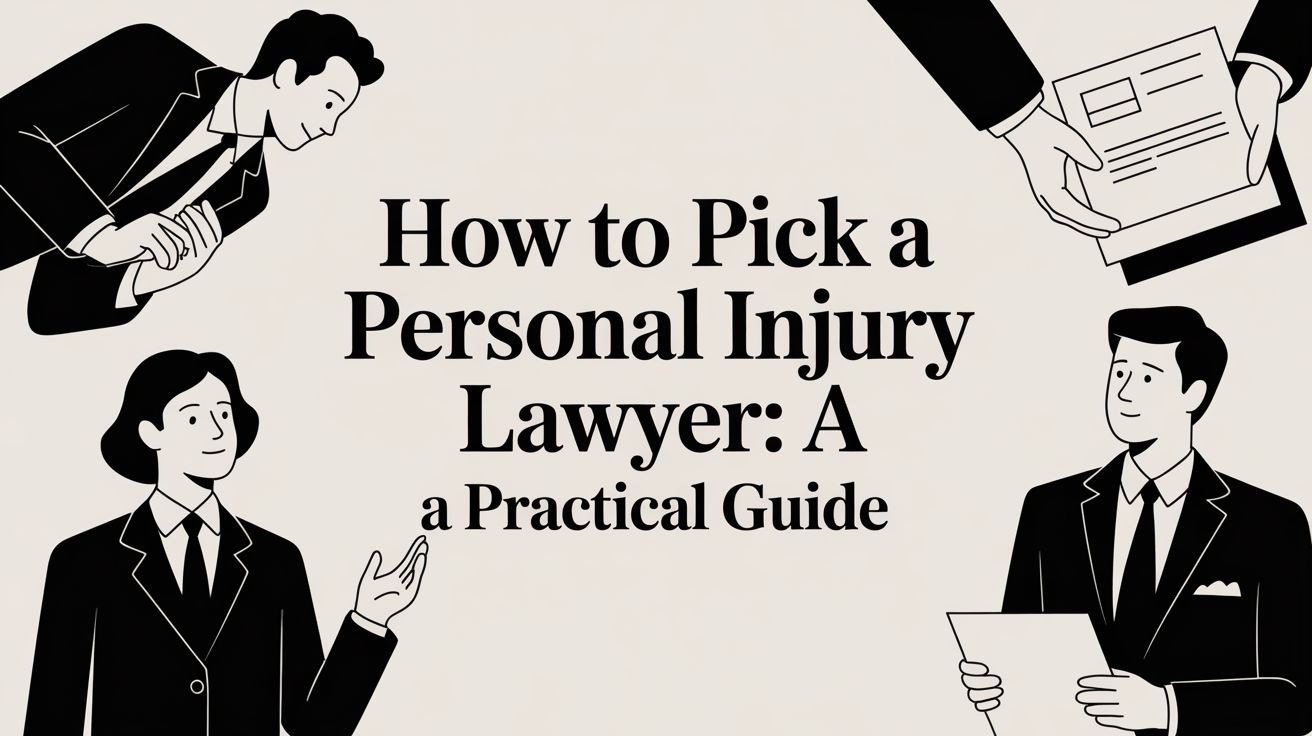 How to pick a personal injury lawyer: A practical guide
