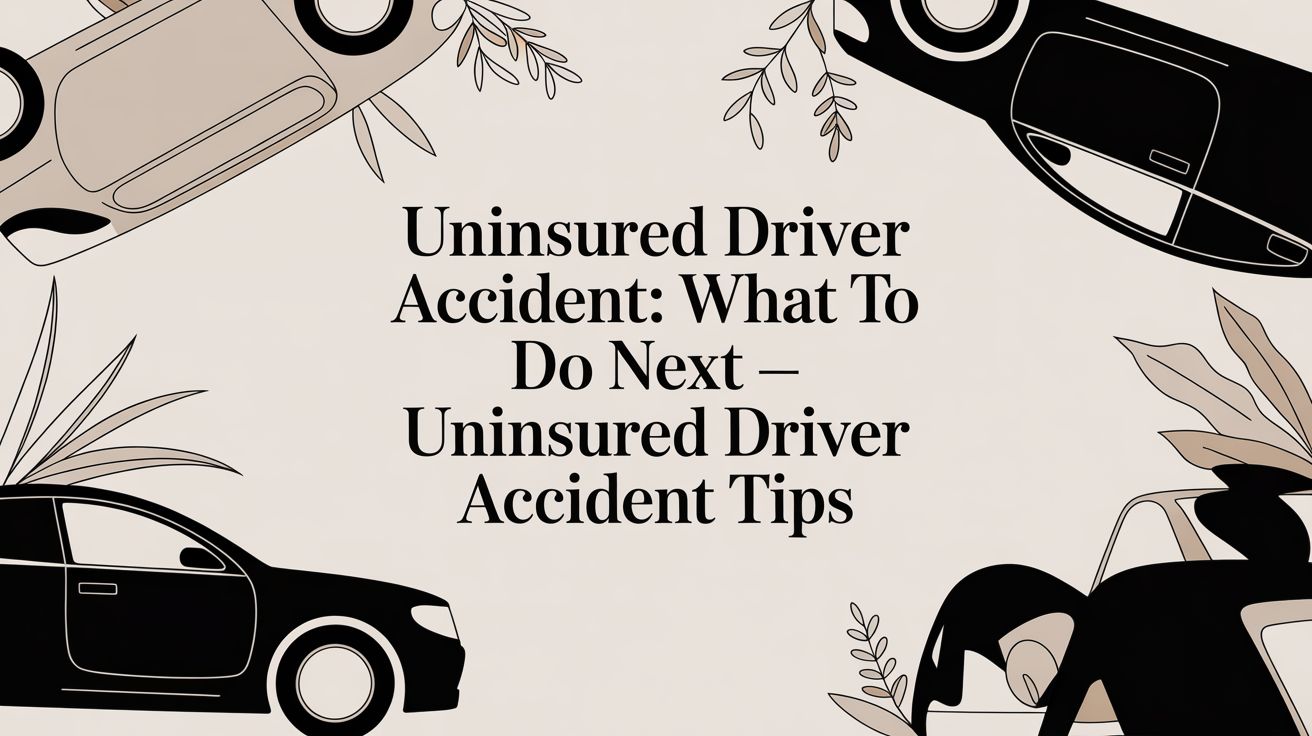 Uninsured Driver Accident: What to Do Next — uninsured driver accident tips
