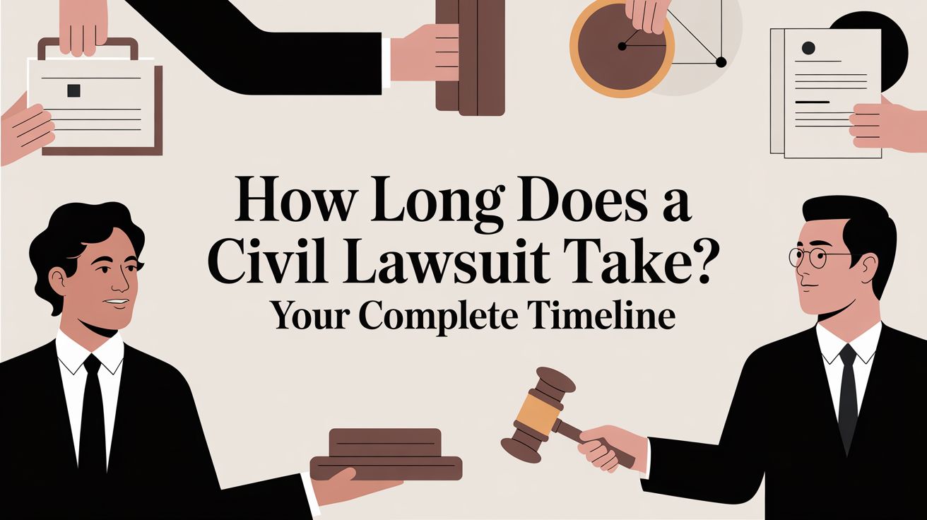 How Long Does a Civil Lawsuit Take? Your Complete Timeline