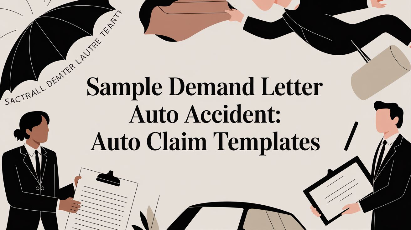 sample demand letter auto accident: Auto Claim Templates