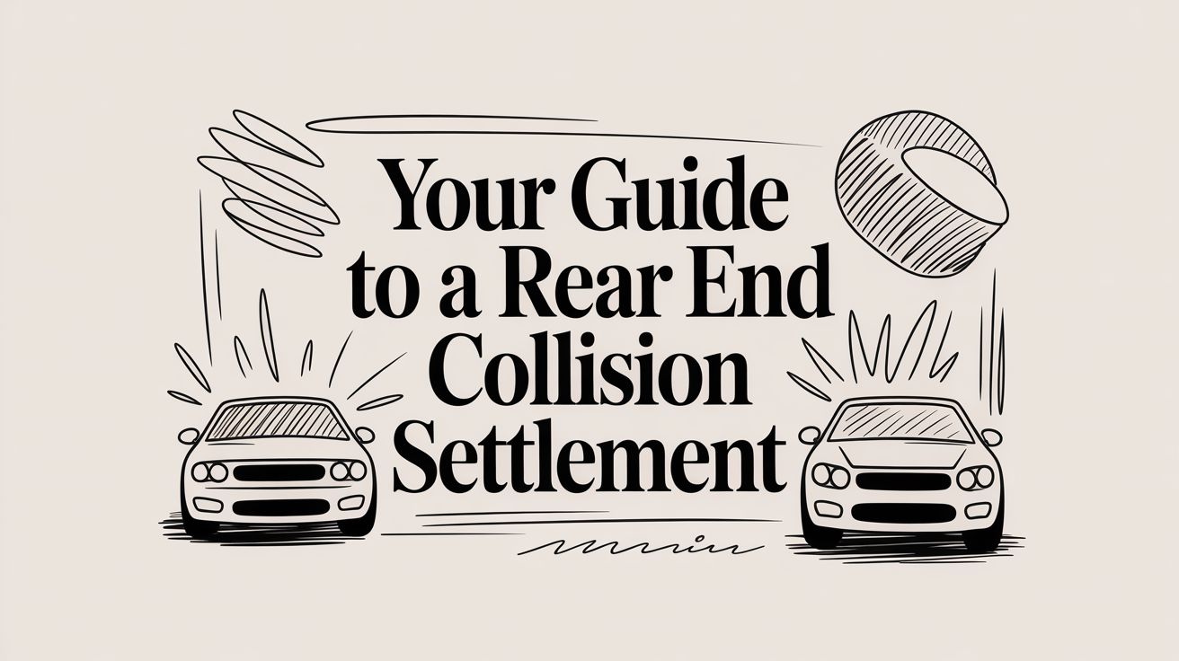 Your Guide to a Rear End Collision Settlement