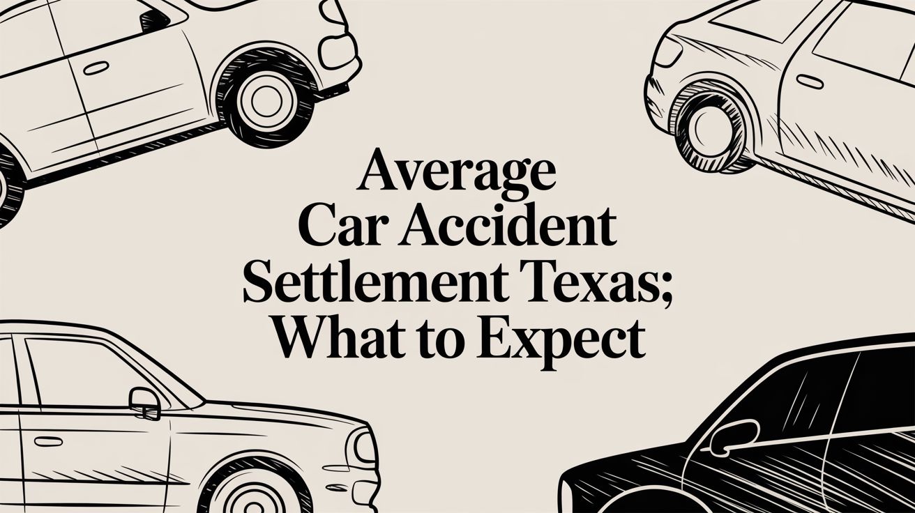 Average Car Accident Settlement Texas: What to Expect