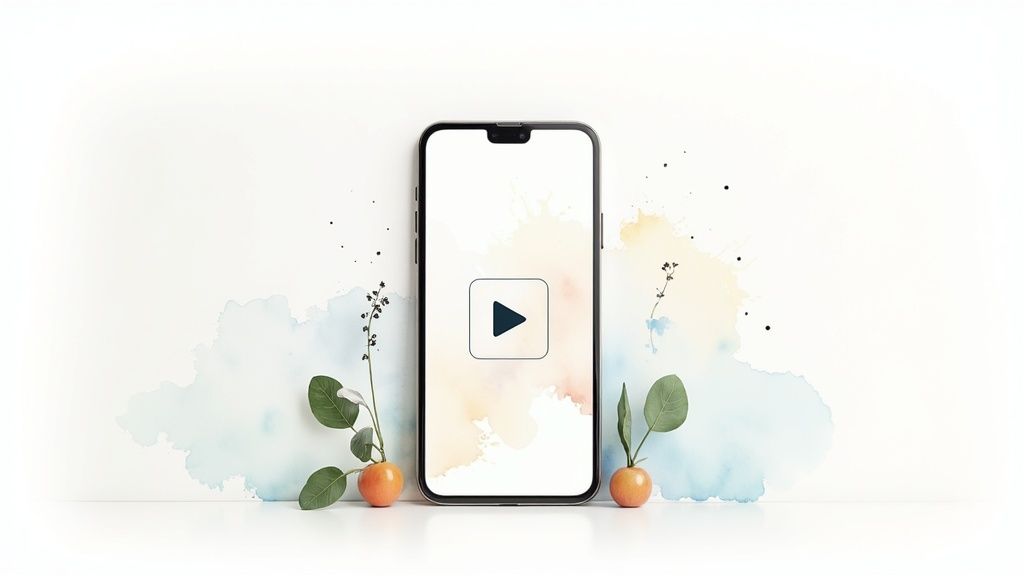 A person working on a laptop with YouTube analytics showing growth charts