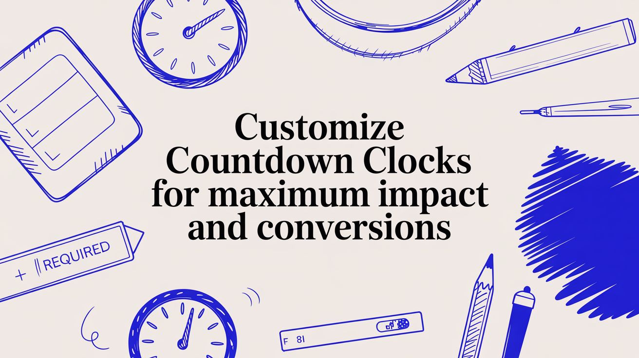 Cover Image for Customize Countdown Clocks for Maximum Impact and Conversions