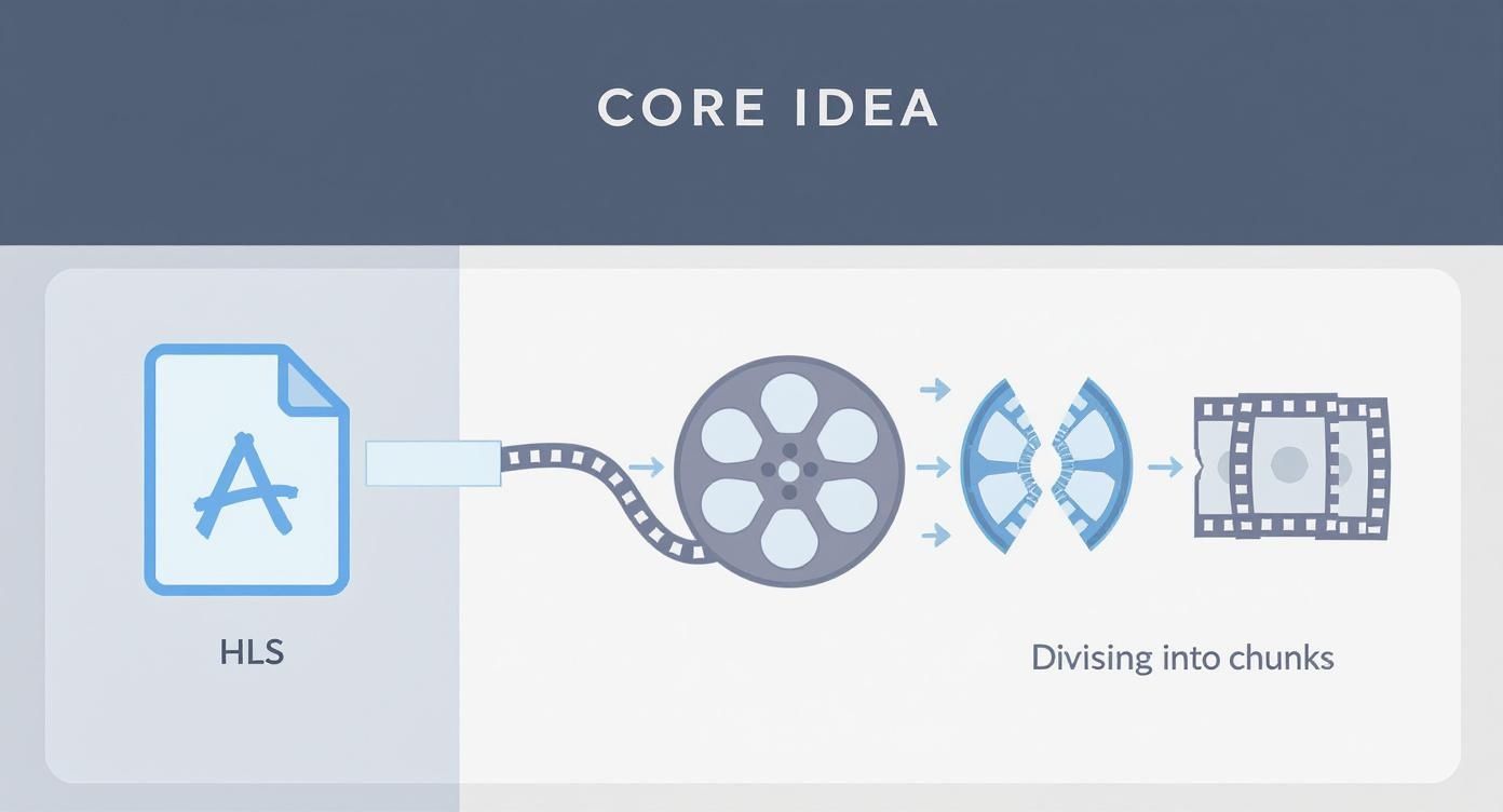 Infographic about what is http live streaming