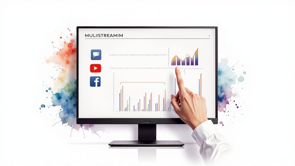 Screenshot from https://restream.io/