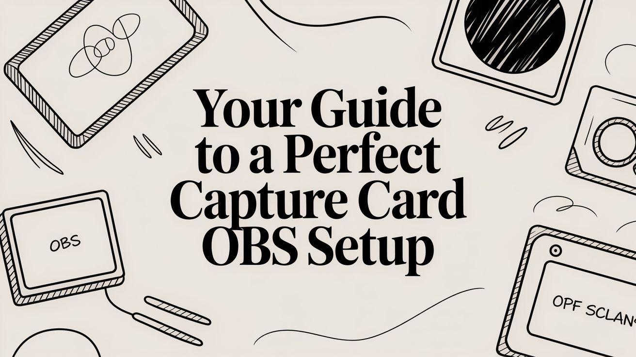 Your Guide to a Perfect Capture Card OBS Setup