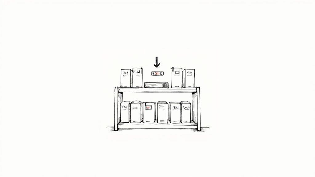 A person with headphones on streaming on Twitch