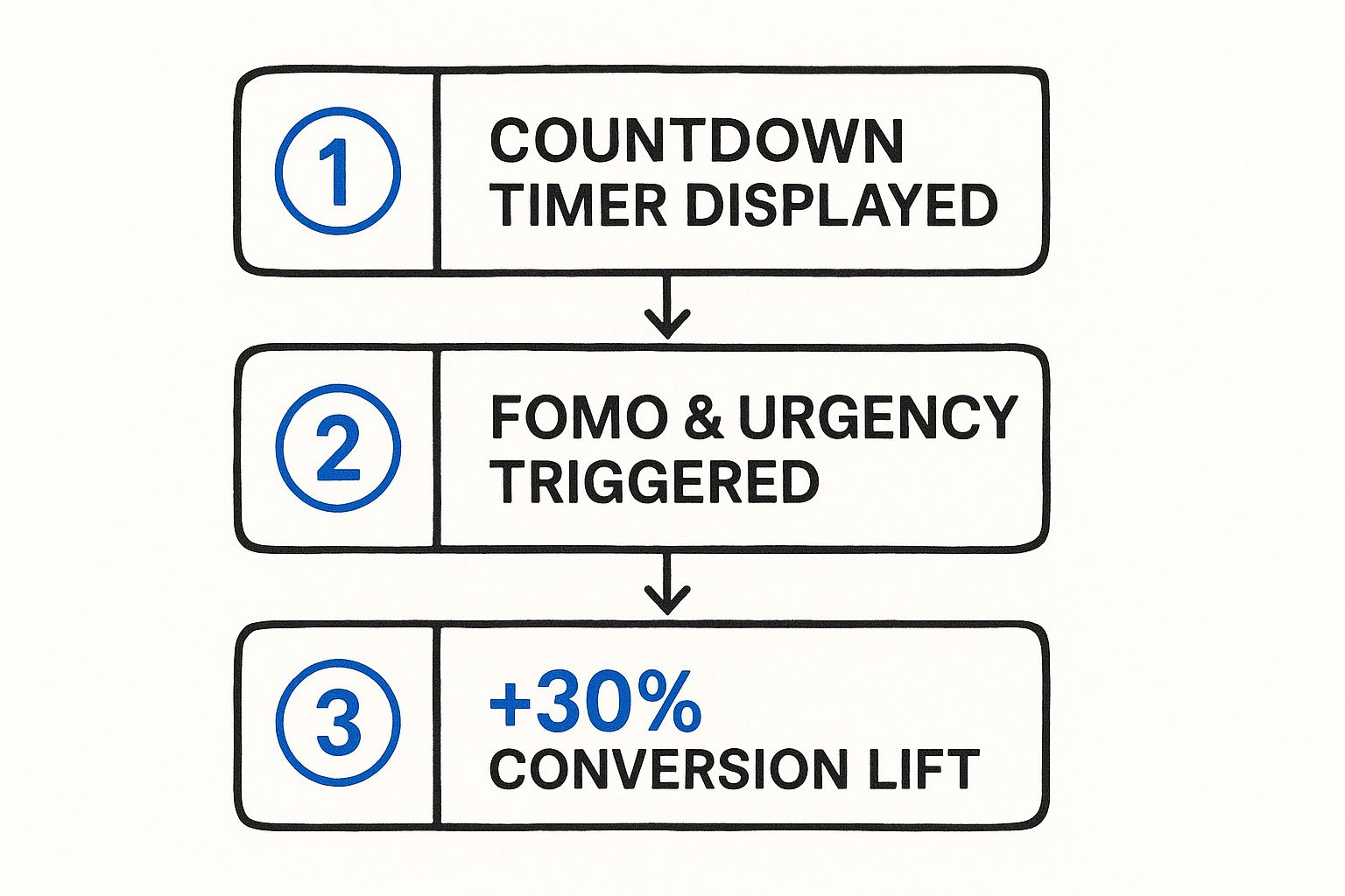 Infographic about countdown days calculator