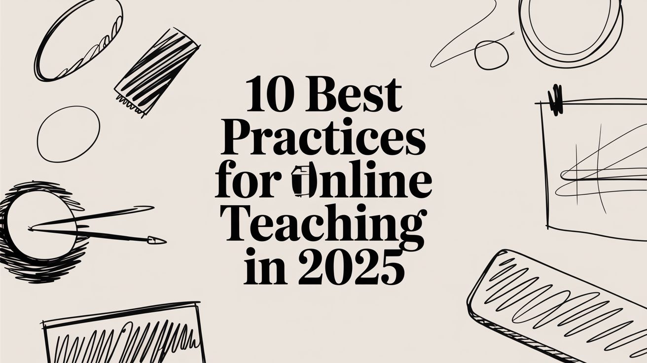 10 Best Practices for Online Teaching in 2025