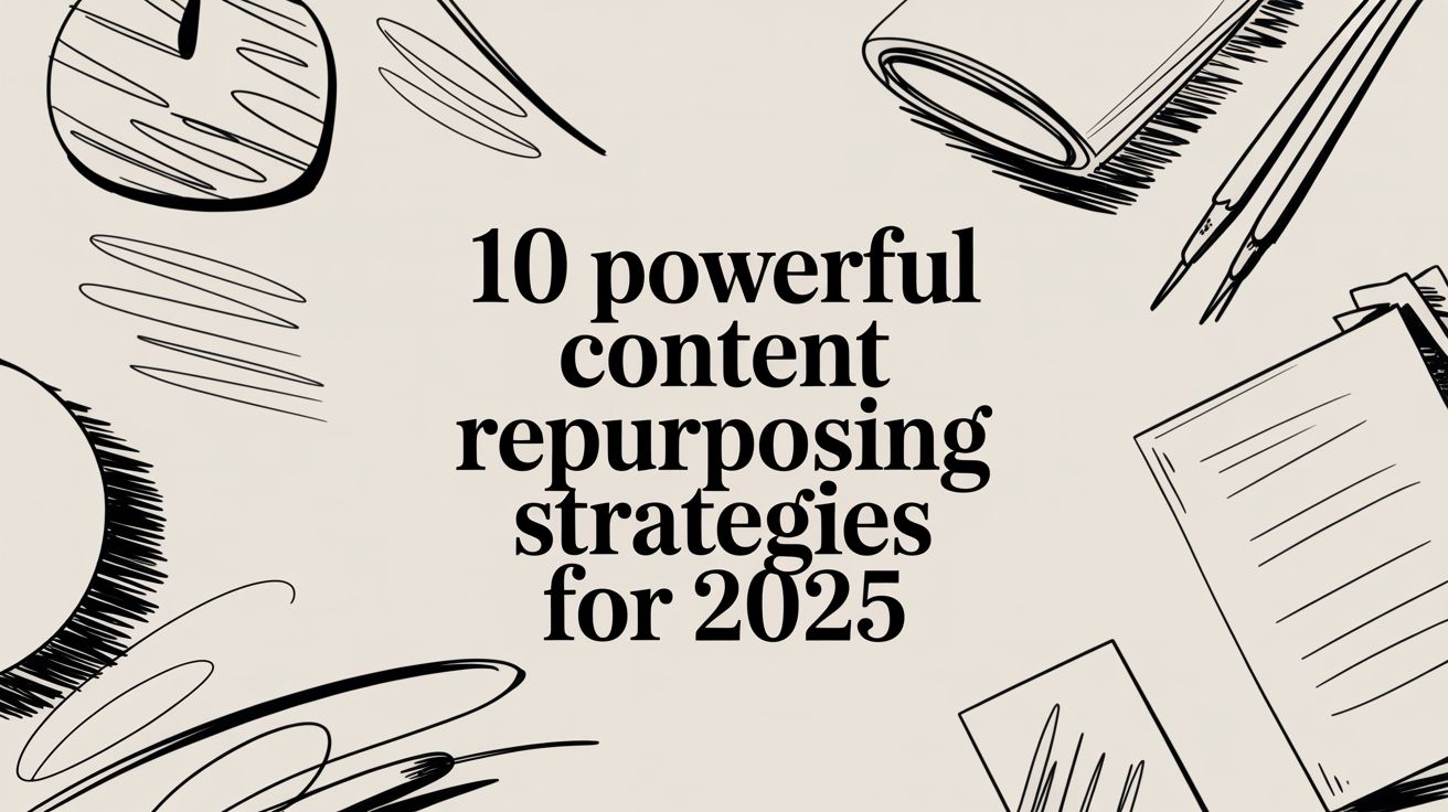 10 Powerful Content Repurposing Strategies for 2025
