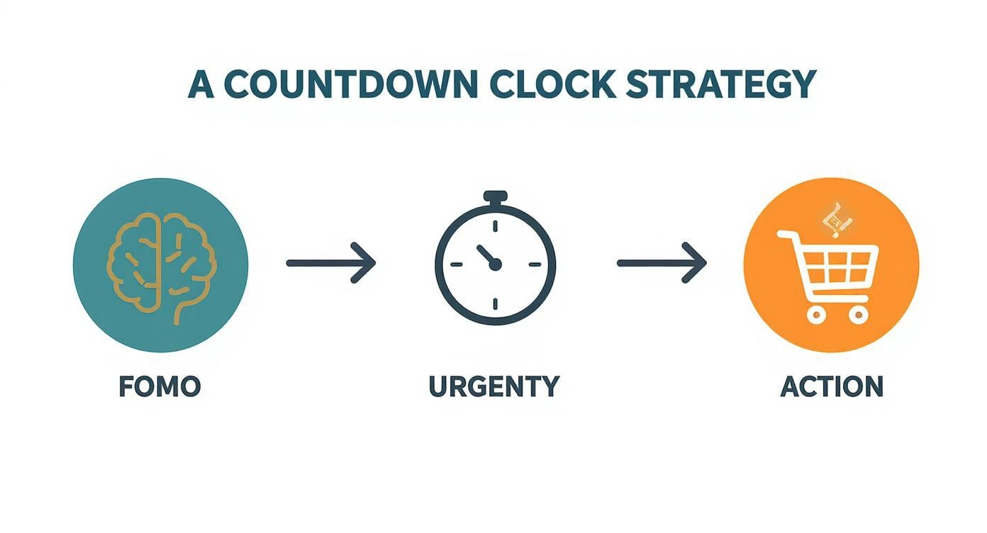 Infographic about customizable countdown clocks