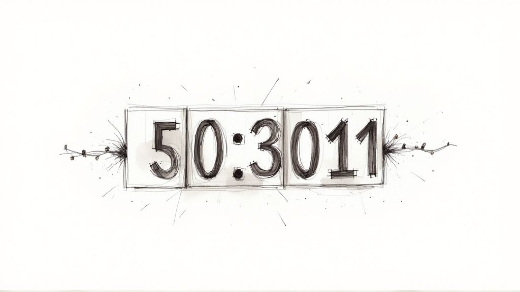 A digital countdown timer showing days, hours, minutes, and seconds, set against a vibrant, abstract background.