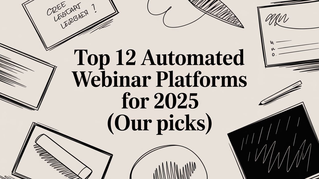 Top 12 Automated Webinar Platforms for 2025 (Our Picks)