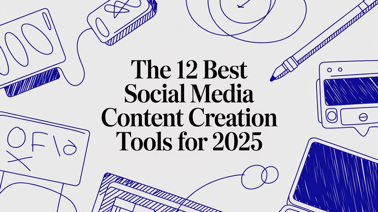 Cover Image for The 12 Best Social Media Content Creation Tools for 2025