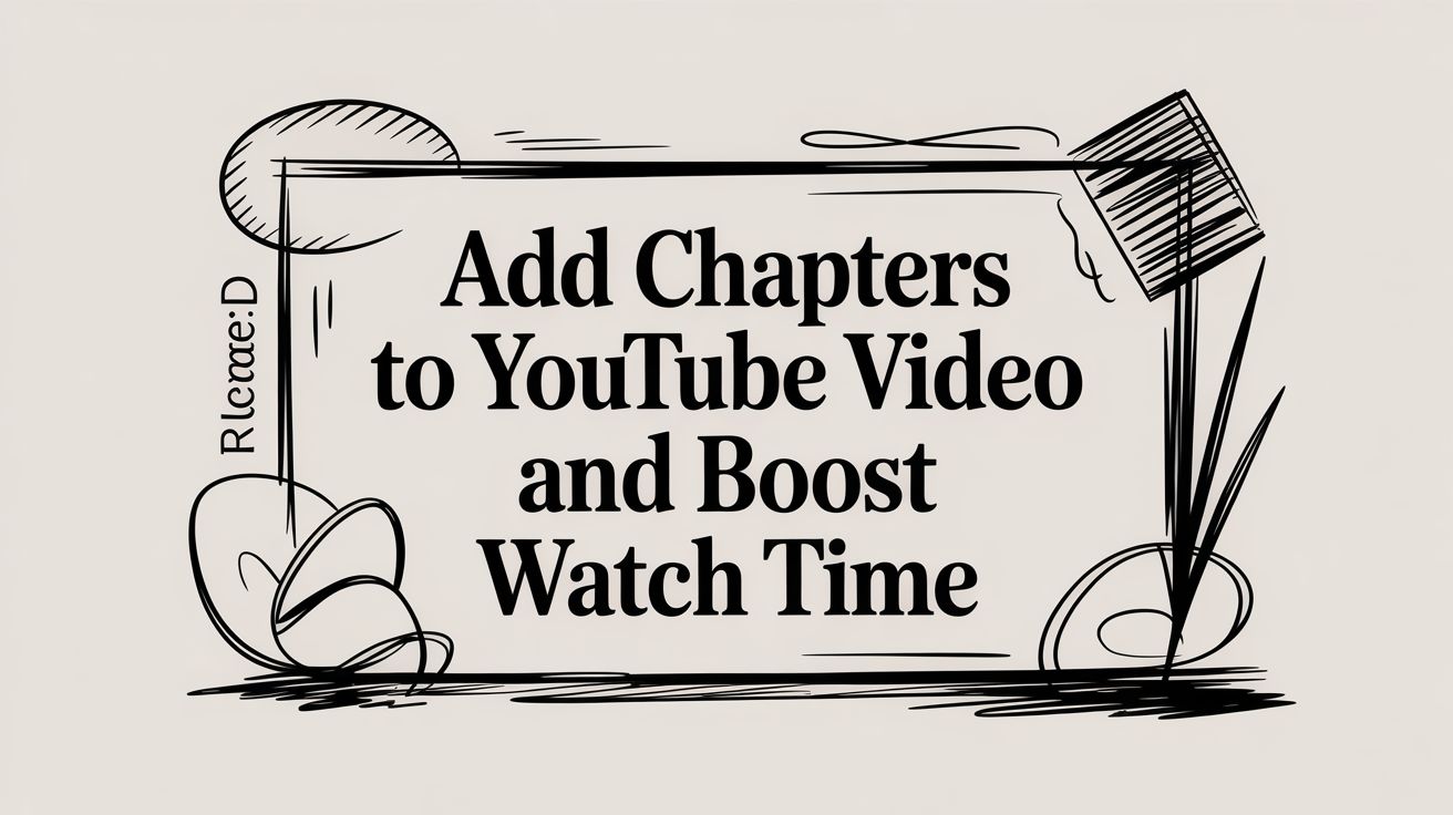Add Chapters to YouTube Video and Boost Watch Time