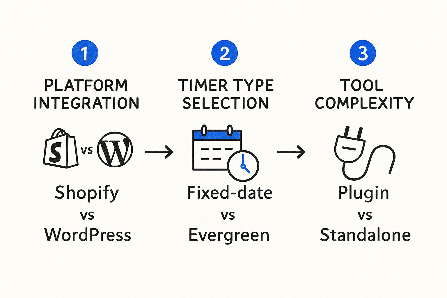 Infographic about countdown timer app