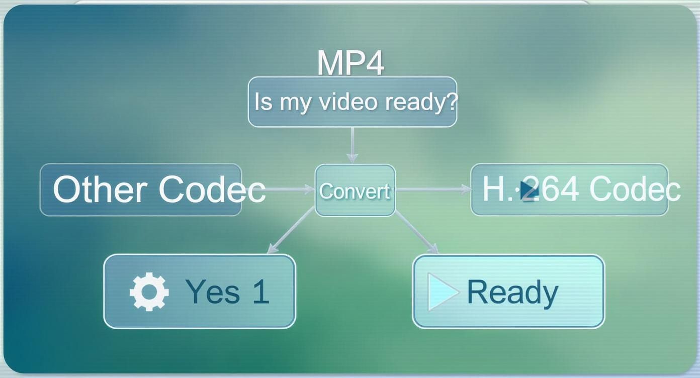 Infographic about convert mp4 to h 264