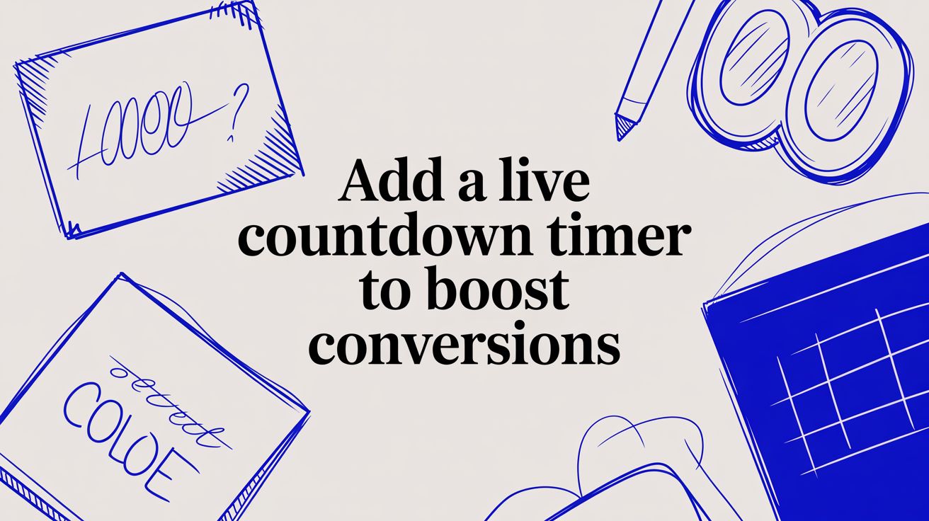 Cover Image for Add a Live Countdown Timer to Boost Conversions