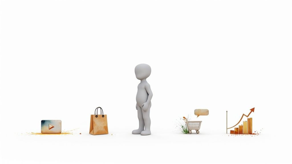 A creator engaging with their community on a live stream, with on-screen donation alerts