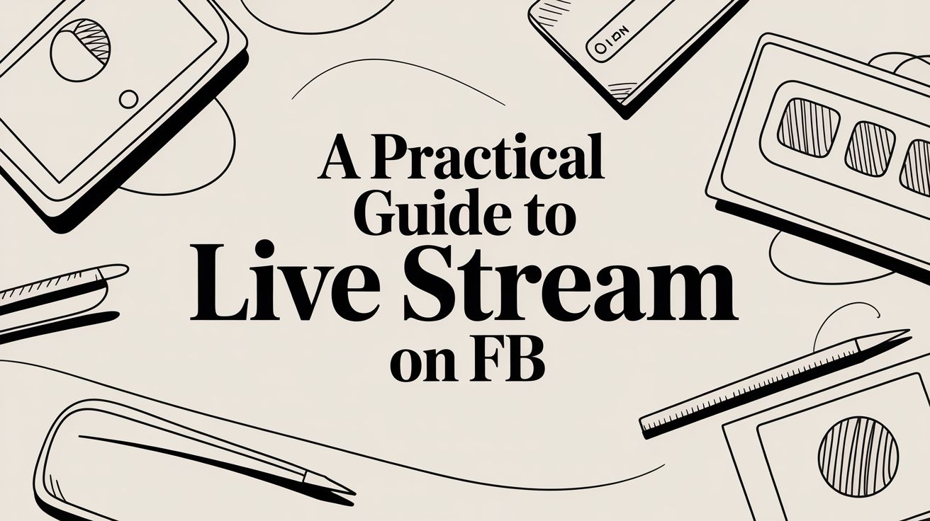 A Practical Guide to Live Stream on FB