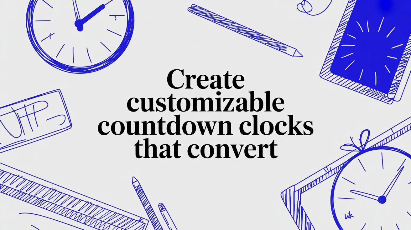 Cover Image for Create Customizable Countdown Clocks That Convert