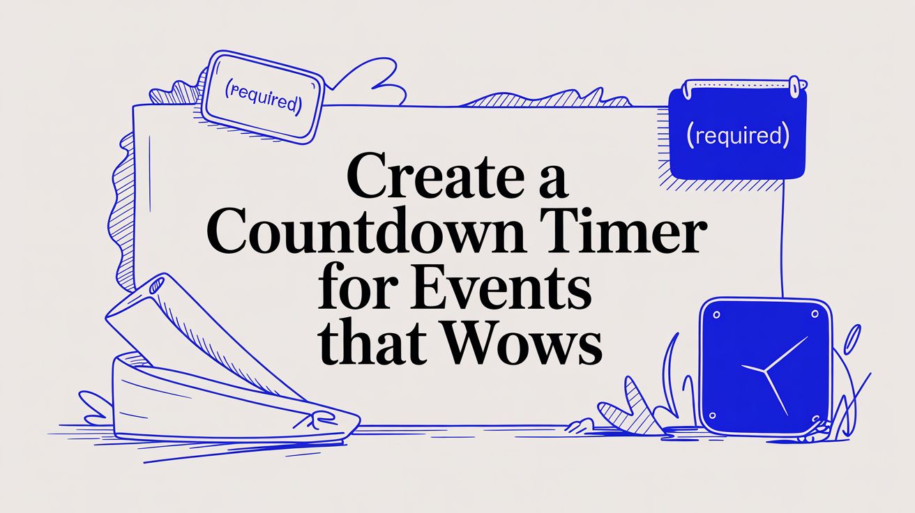 Cover Image for Create a Countdown Timer for Events That Wows