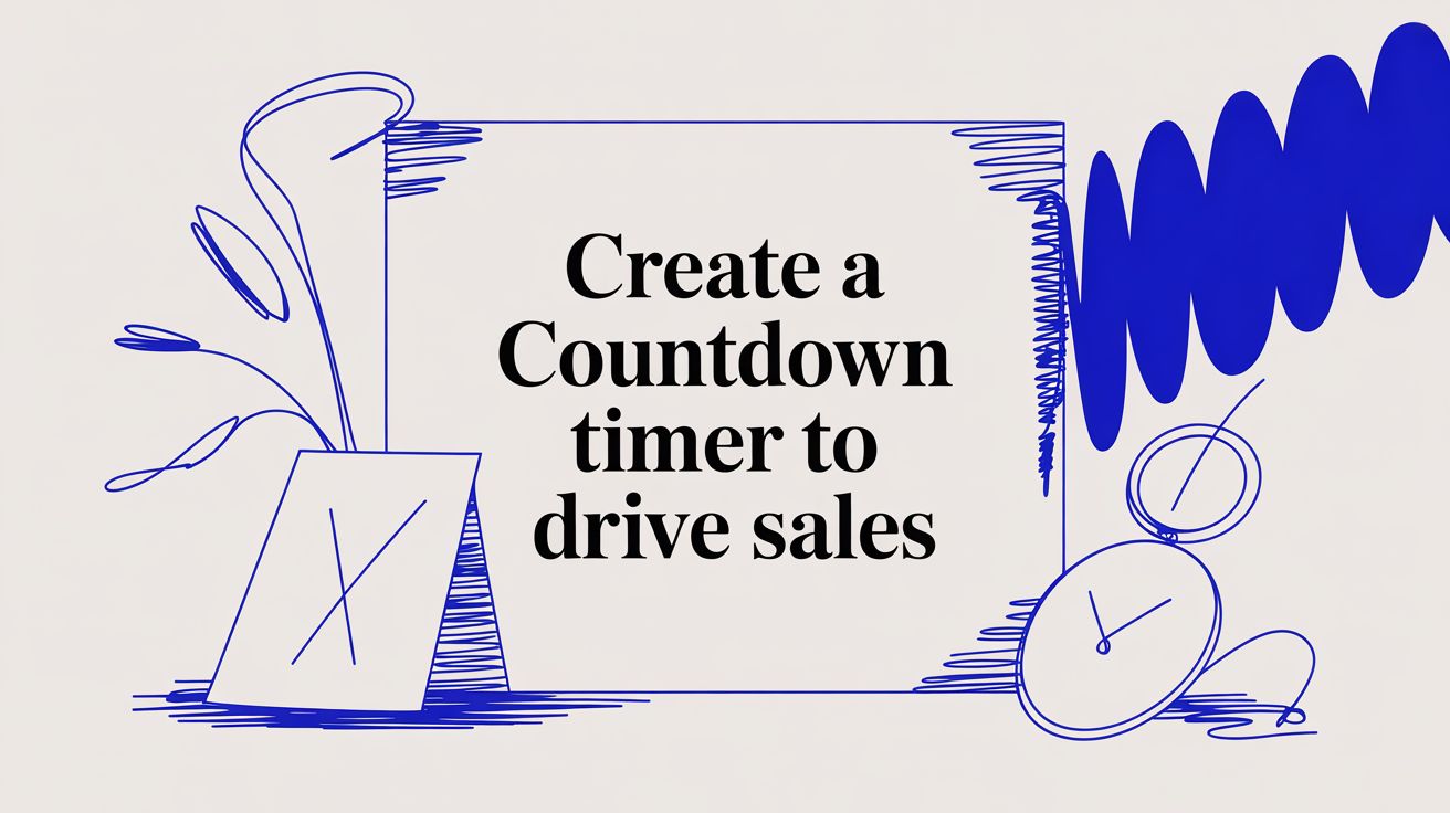 Cover Image for Create a Countdown Timer to Drive Sales
