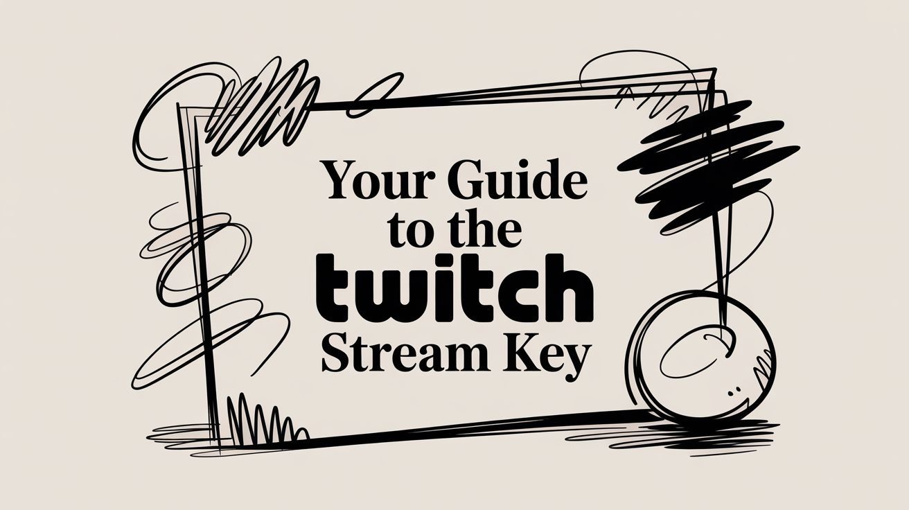 Your Guide to the Twitch Stream Key
