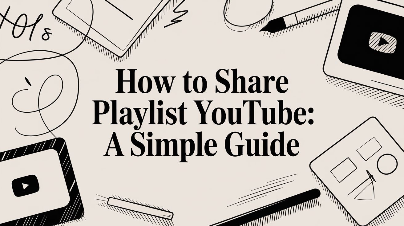 How to share playlist youtube: a simple guide