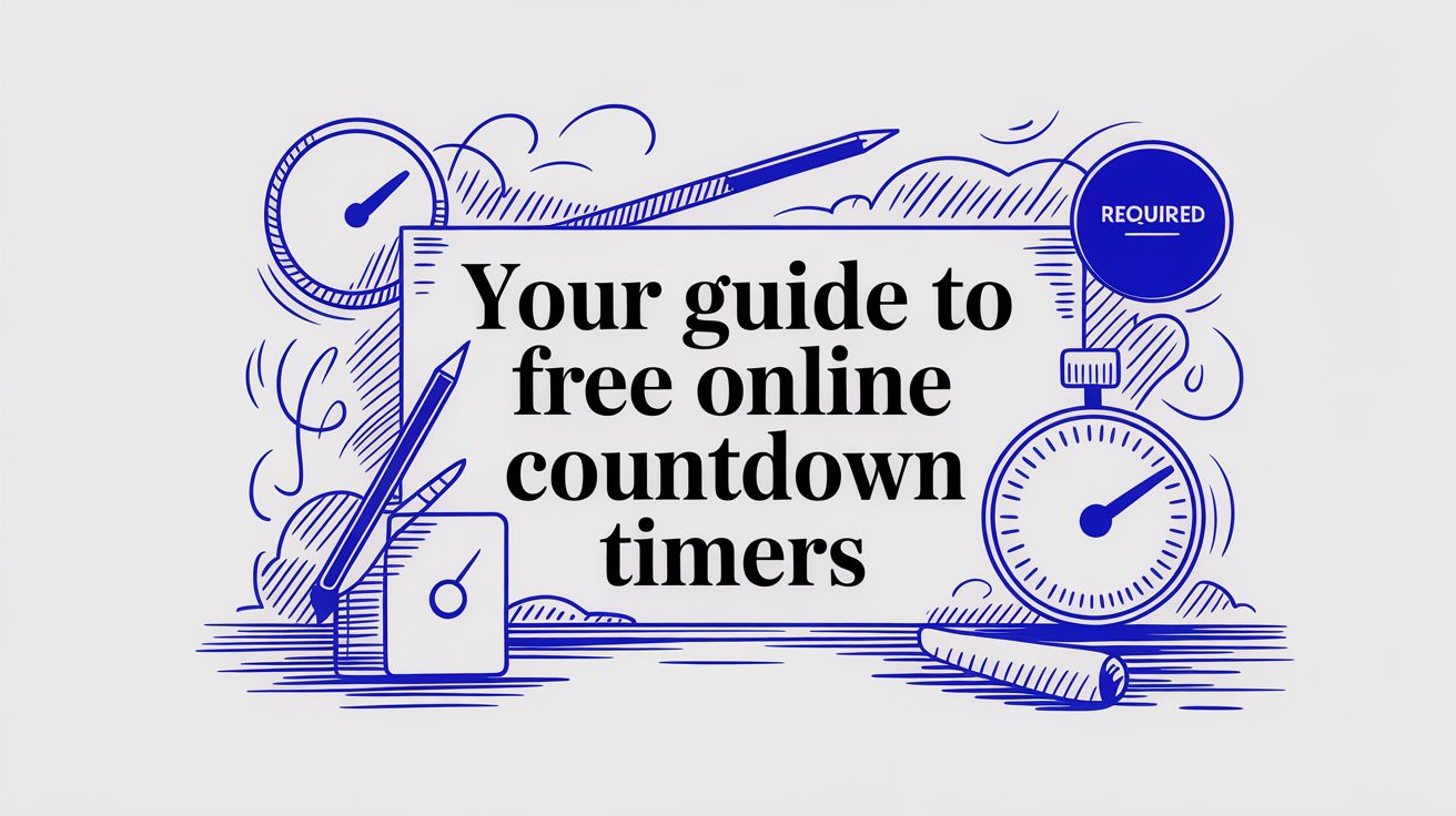 Cover Image for Your Guide to Free Online Countdown Timers