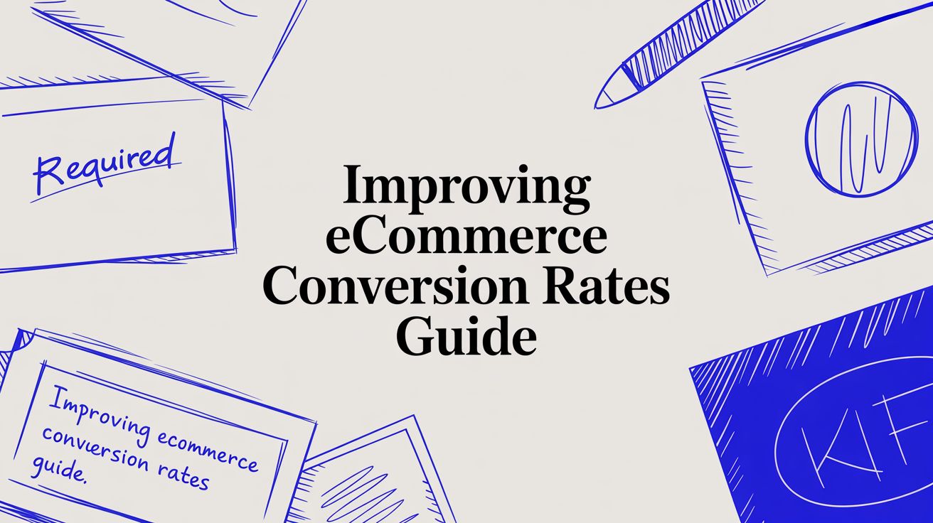 Cover Image for Improving Ecommerce Conversion Rates Guide