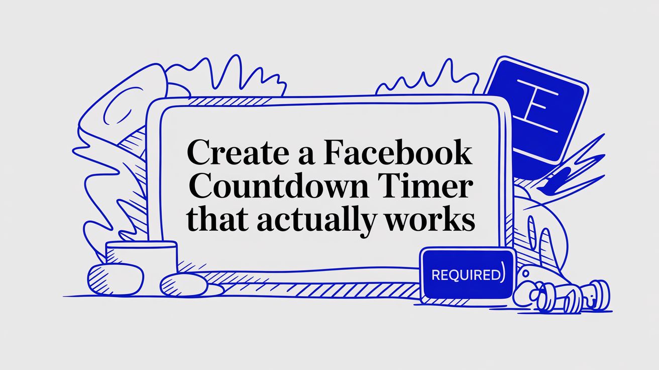 Cover Image for Create a Facebook Countdown Timer That Actually Works