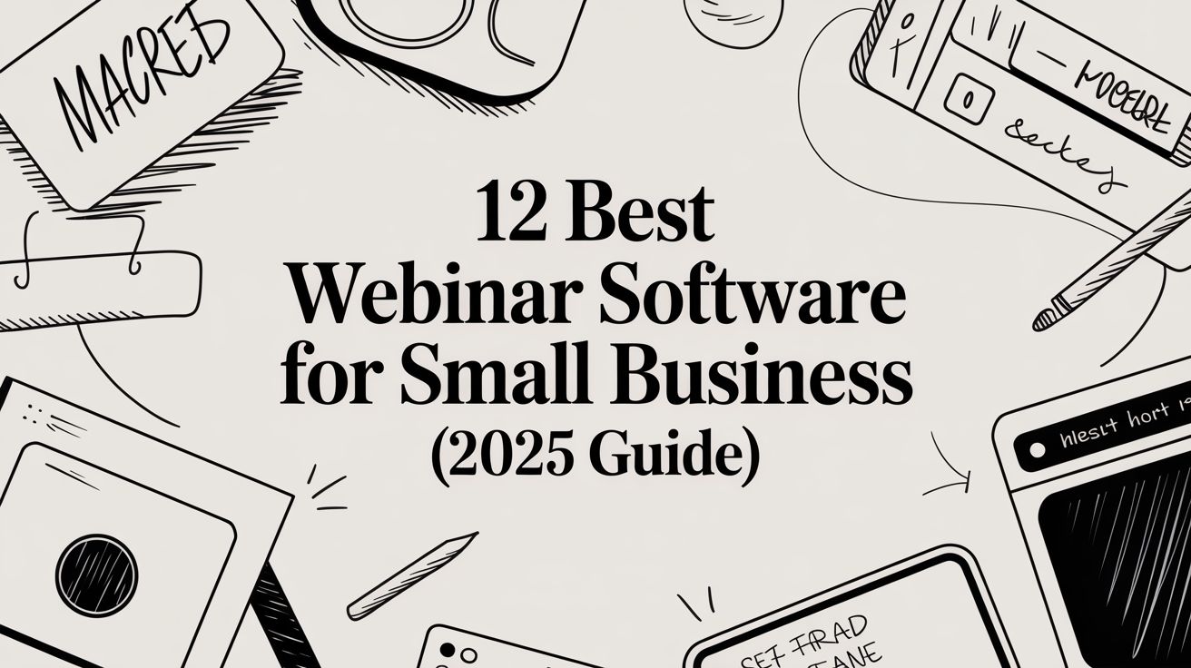 12 Best Webinar Software for Small Business (2025 Guide)