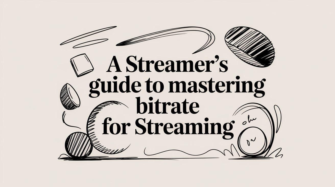 A Streamer's Guide to Mastering Bitrate for Streaming