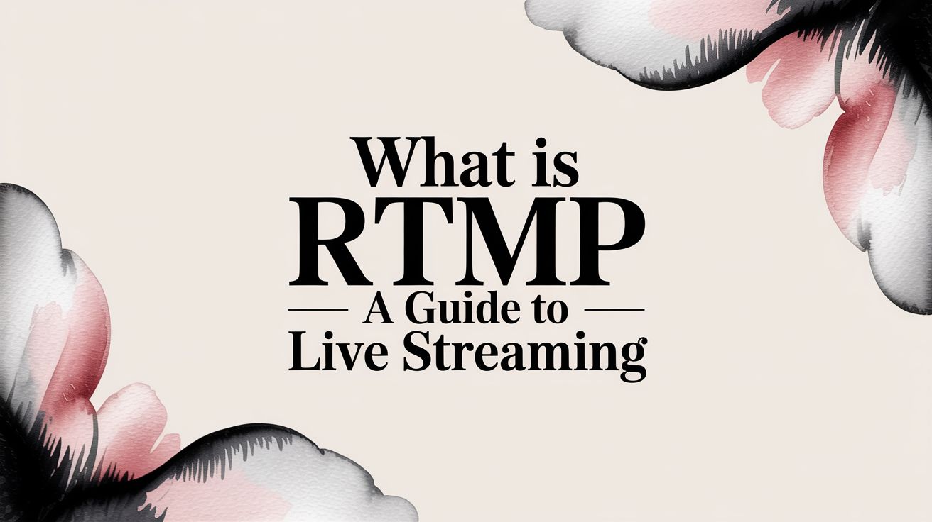 What Is RTMP A Guide to Live Streaming