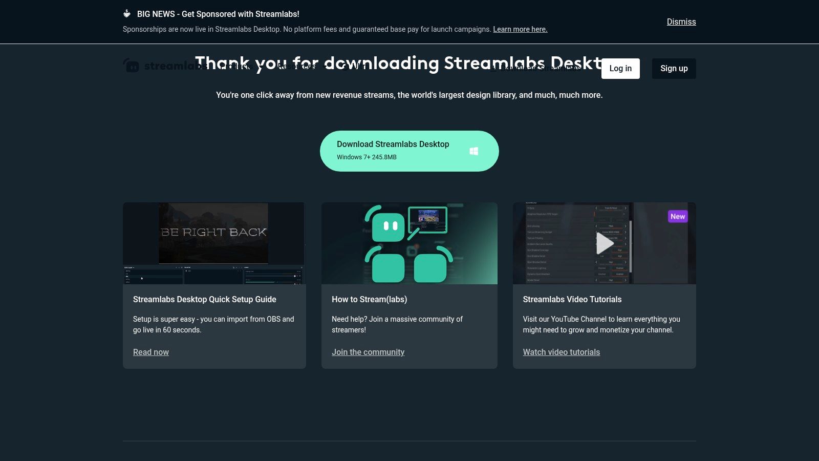 Streamlabs (Streamlabs Desktop + Streamlabs web tools)