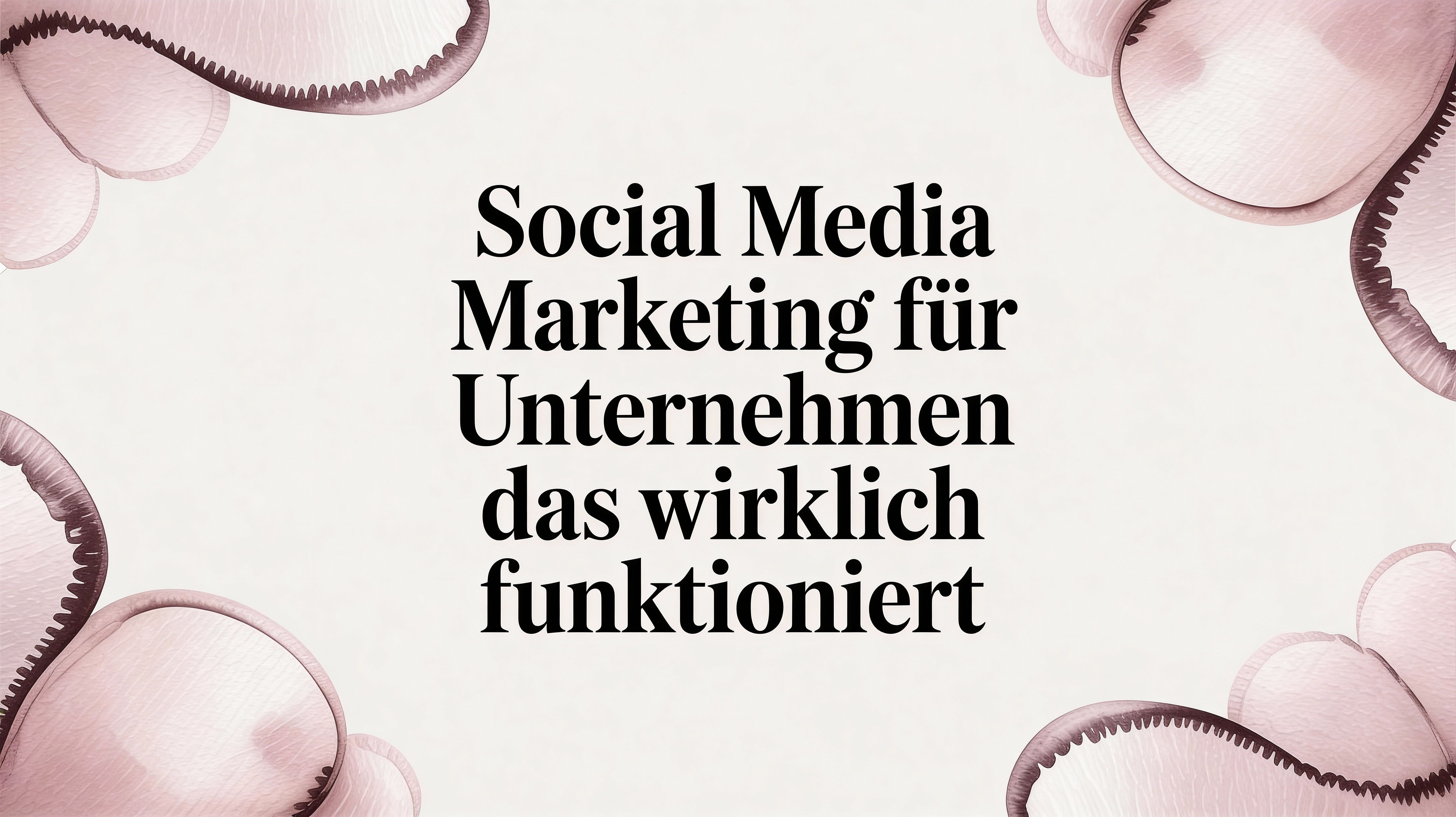 Social media marketing für unternehmen das wirklich funktioniert