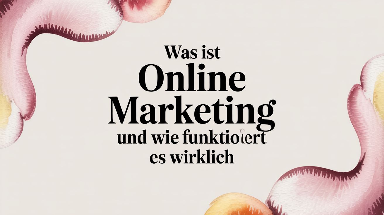 Was ist online marketing und wie funktioniert es wirklich
