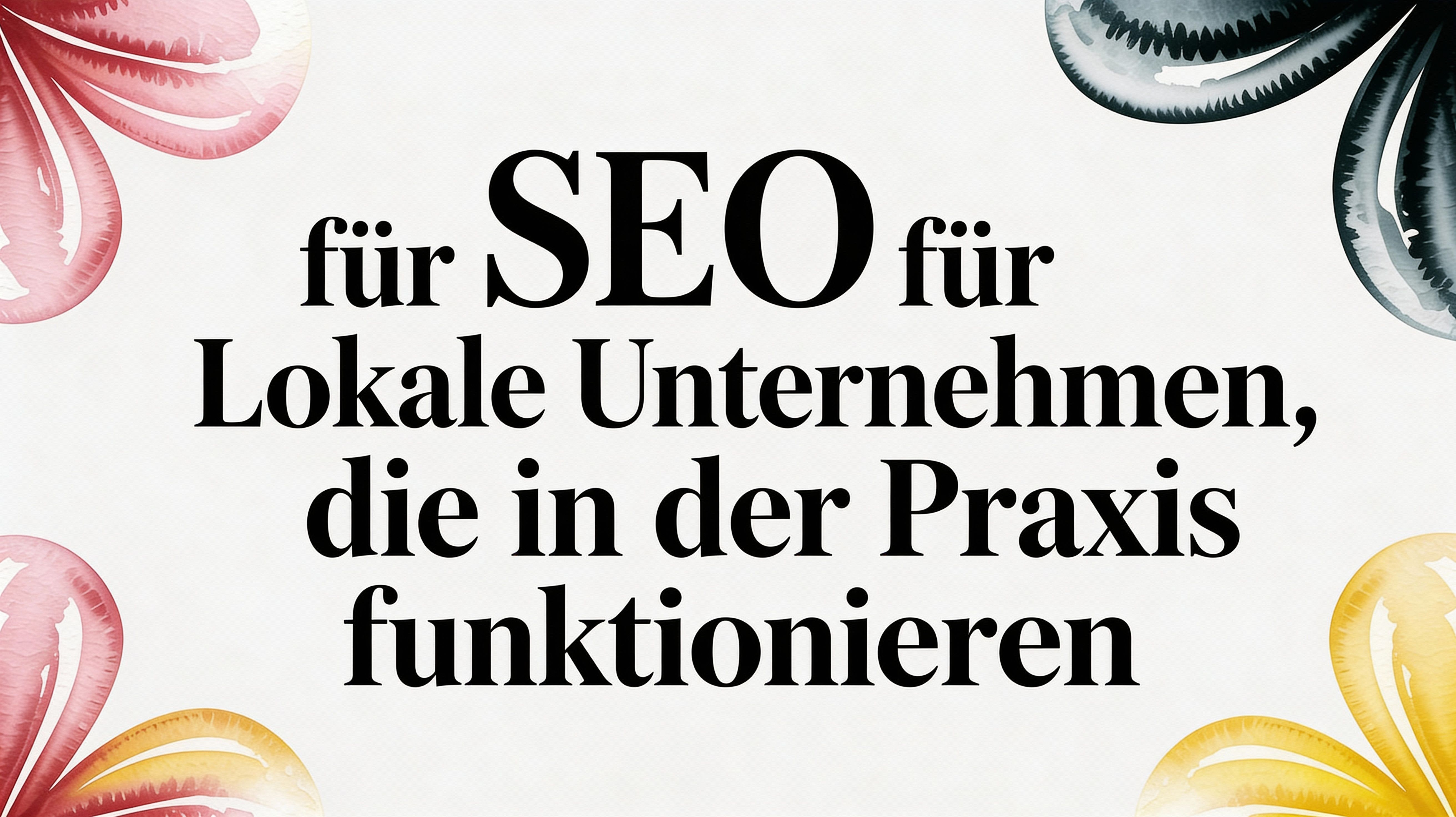Seo für lokale unternehmen die in der praxis funktionieren