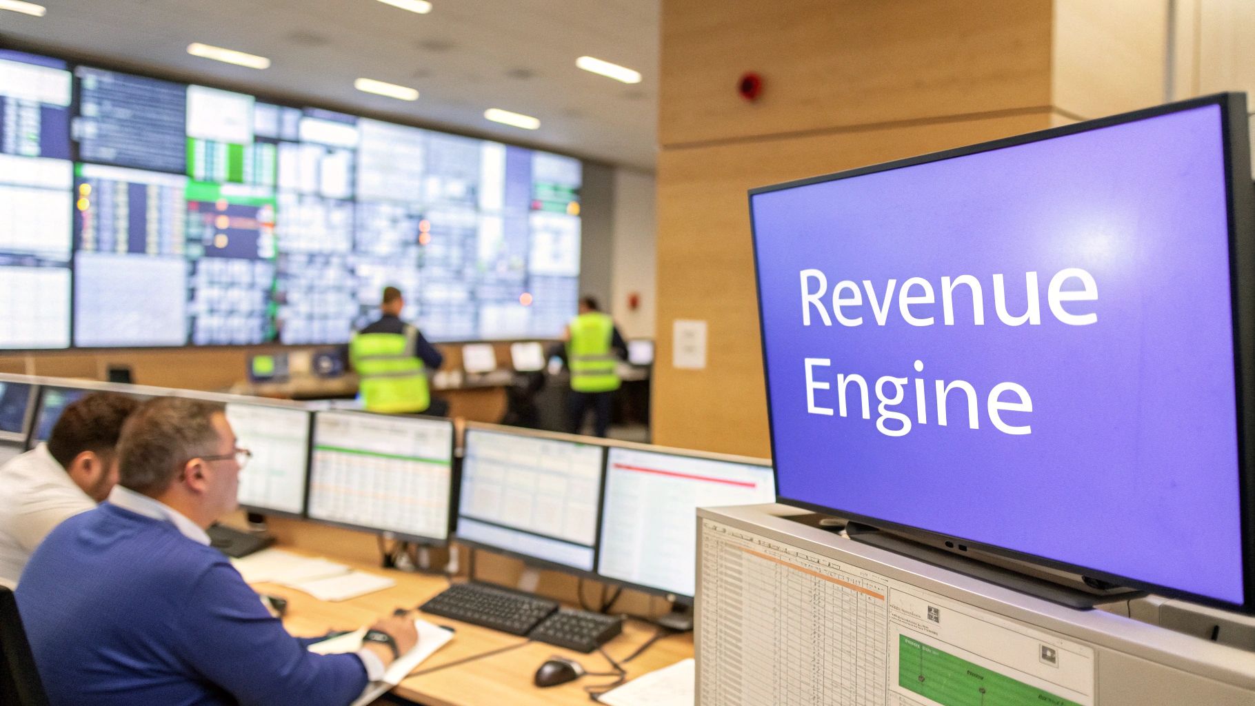 A broken chain link graphic representing the disconnect between sales and marketing.