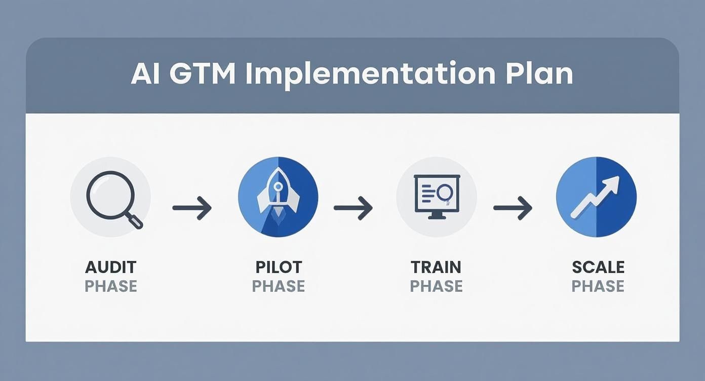 Infographic about ai in go-to-market strategy