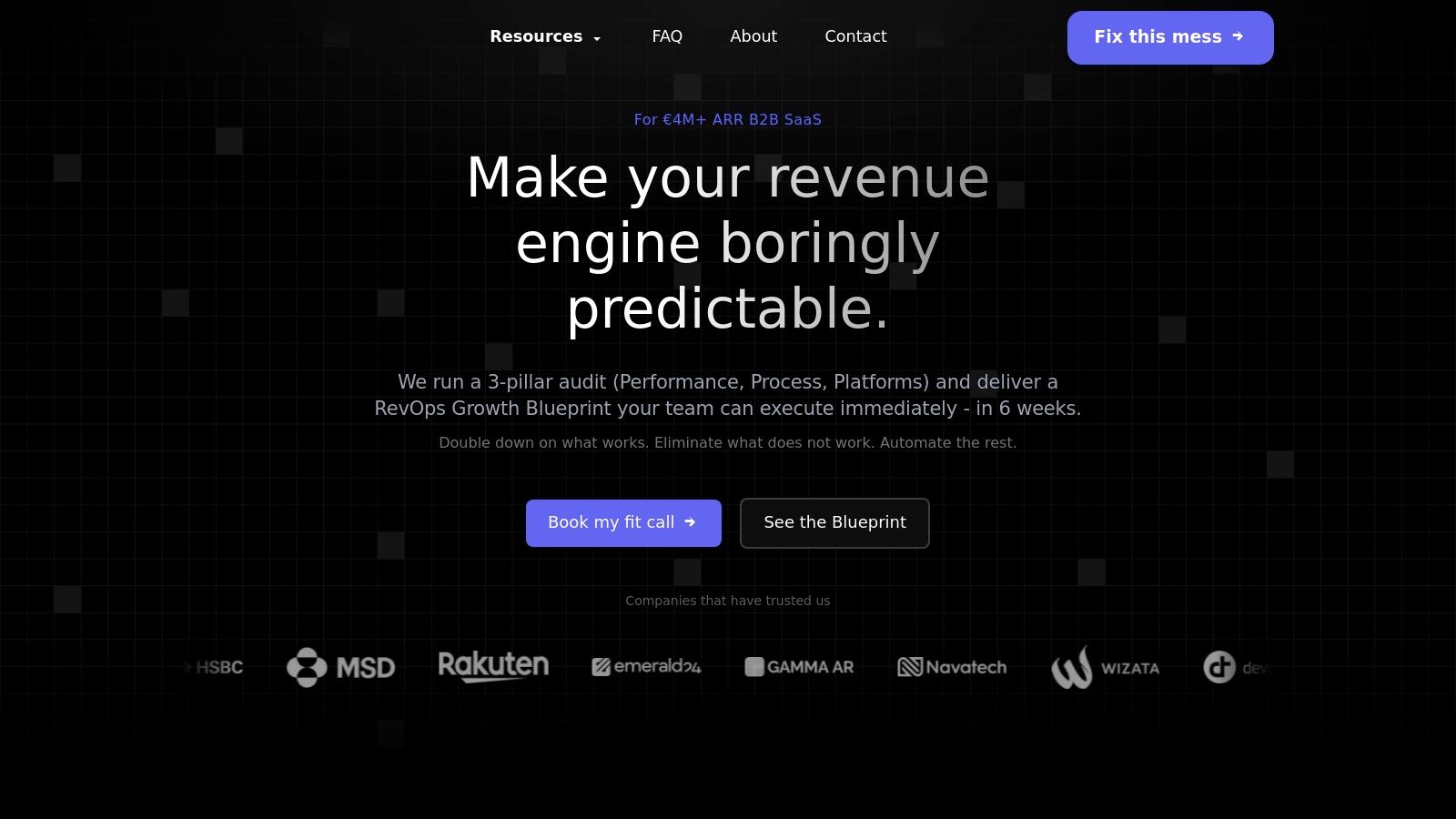 Revops Growth Blueprint