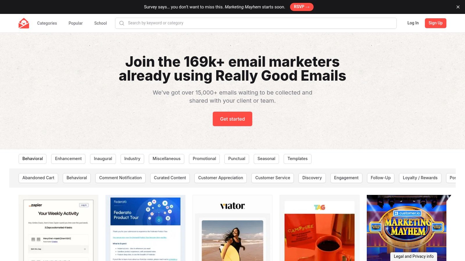 Really Good Emails (RGE)