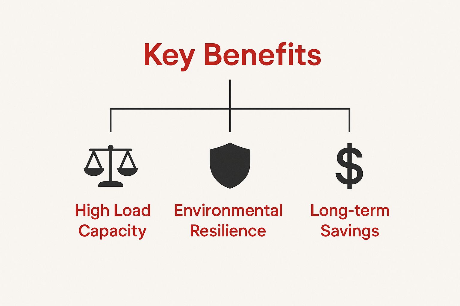 Infographic about metal shelving units