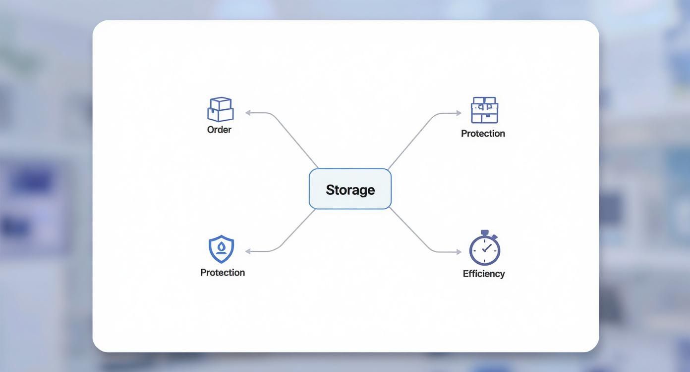 Infographic about storage containers with lids