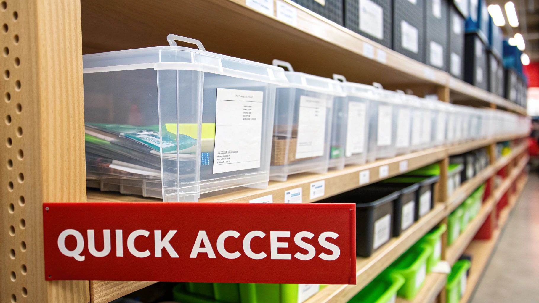 Storage Container Shelves To Organise Your Space